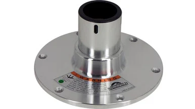 Springfield Marine 1280104MPL Polished Regatta Pedestal 4.5"