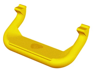 Carr Super Hoop; Assist/Side Step; XP7 Safety Yellow Powder Coat; Pair 128227