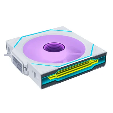 Lian Li 12SLIN1W1W Wireless 120mm ARGB Case Fan SL-Infinity Single White