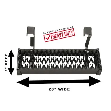 Carr 1305511 Maxgrip Side Step - Black Powder Coat