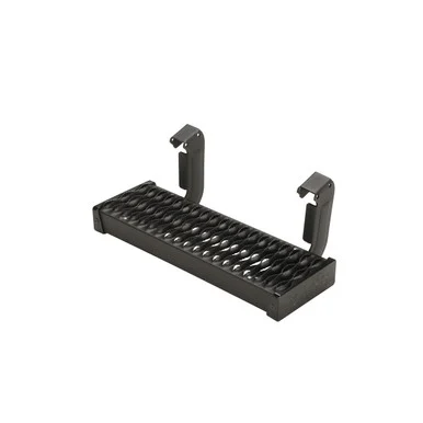 Carr MAXgrip Side Step; Assist/Side Step; XP3 Black Powder Coat; Single 133331-1