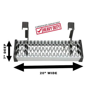 Carr 1348701 Maxgrip Side Step - Galvanized