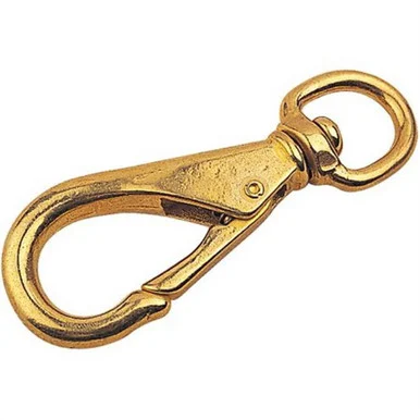 Sea Dog 1391321 Brass Swivel Eye Snap Size 2 - Seadog
