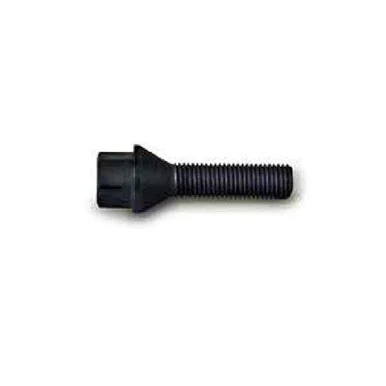 H&R Springs 14254001SW Tapered Wheel Bolt - Black