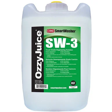 Crc Industries 14720 Smartwasher Ozzyjuice Sw-3 Truck Grade Degr Solution, 5 Gallon