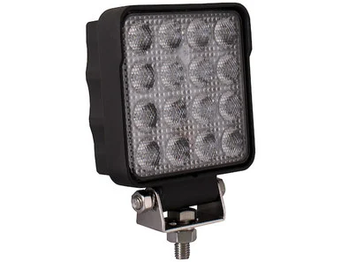 Buyers Products 1492128 LED Flood Light 12-48V DC 16 LED Clear Lens