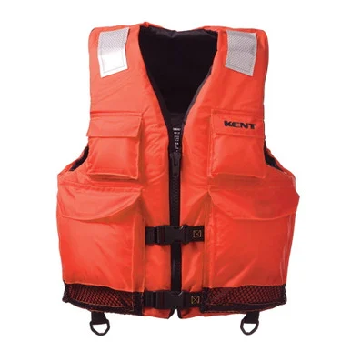Absolute Outdoor 150200-200-050-23 Kent Elite Dual-sized Commercial Vest - L/xl - Orange