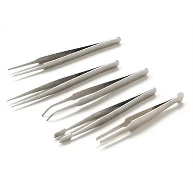 Titan 15027 5 Pc. 4-3/4 In. Tweezer Set