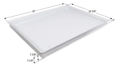 Icon 15037 Shower Pan Assembly