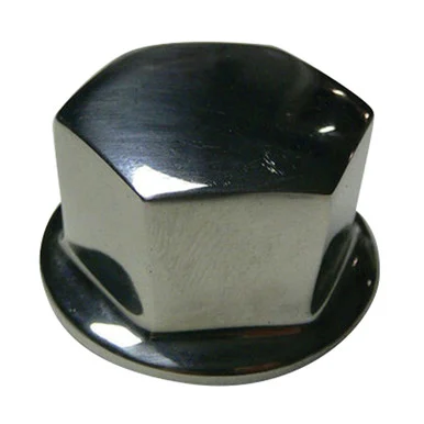 Uflex 1503 Chrome Wheel Nut M12 for Boat Steering Wheel 1503_92 - uflex usa