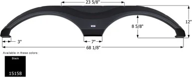 Icon 15158 Fender Skirt for Grand Design