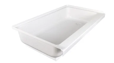 Icon 15445 Shower Pan Right Drain Deep SP2440