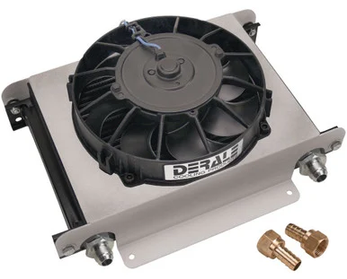 Derale 15860 Hyper-Cool Remote Mount Fluid Cooler