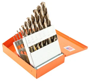 KnKut Performance 15KK35 15 Piece Hd Hex Shank M35 Cobalt Drill Bit Set