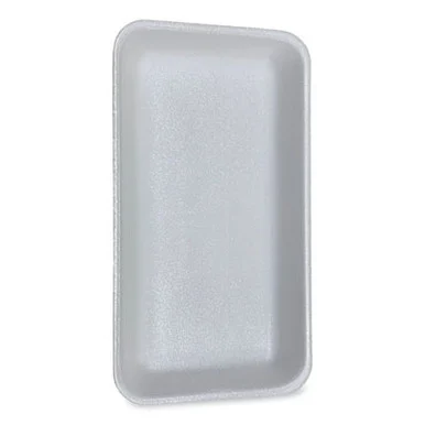 General Supply 15PWH Meat Trays, #15p, 14.44 X 7.88 X 1.37, White, 200/carton