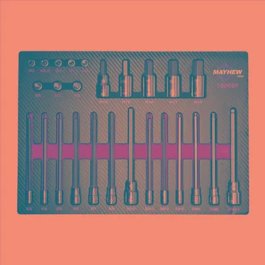 Mayhew 16065F 26 Pc Metric Hex Master Socket Bit Set