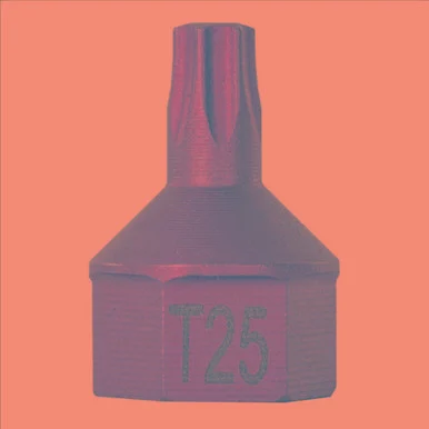 Mayhew 16113 T25 Torx® Dual Drive Bit, 7/16" Drive