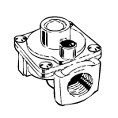 Suburban 161140 Stove Regulator - Red