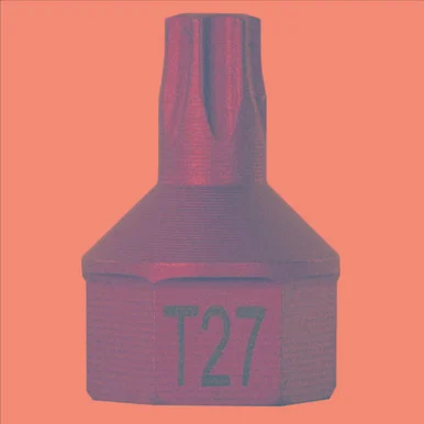Mayhew 16114 T27 Torx® Dual Drive Bit, 7/16" Drive