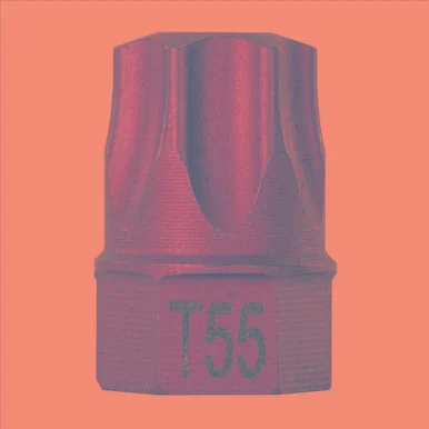 Mayhew 16120 T55 Torx® Dual Drive Bit, 7/16" Drive