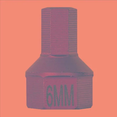 Mayhew 16136 6 Mm Metric Hex Dual Drive Bit, 7/16" Drive