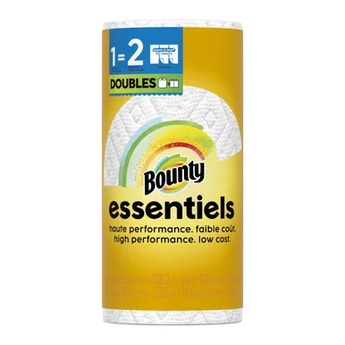Procter & Gamble 16540 Essentials Select-a-size Kitchen Roll Paper Towels, 2-ply, 108 Sheets/roll, 24 Rolls/carton