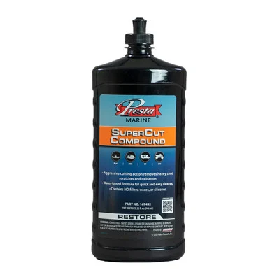 Presta Car Care 167432 Presta Super Cut Compound - 32 Fl Oz