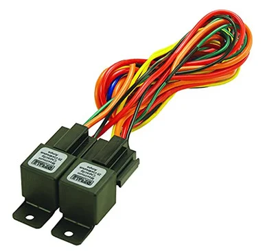 Derale 16765 Dual Relay Wire Harness