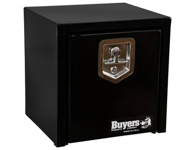 Buyers Products 1703320 Black Steel Underbody Truck Tool Box 15 x 13 x 15"