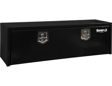 Buyers Products 1703328 Black Steel Underbody Truck Tool Box 15 x 13 x 48"