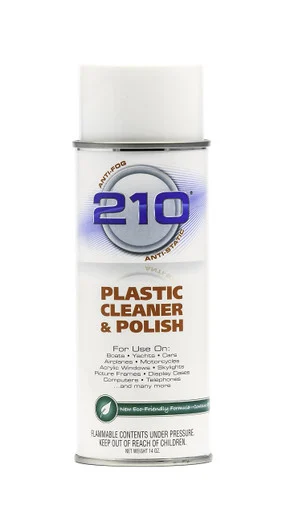 Camco 17077110 210 Plastic Cleaner Polish 14oz Spray