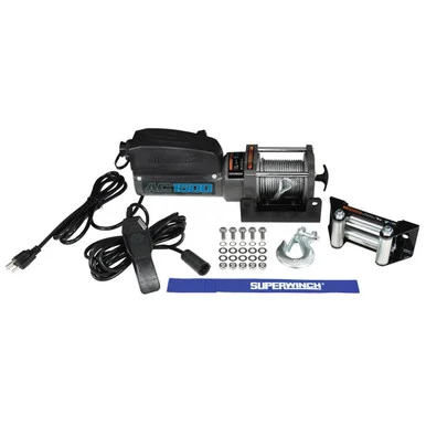 Superwinch 1715001 Ac 1500 Winch; 15000 Lbs.; 1.1 Hp 1
