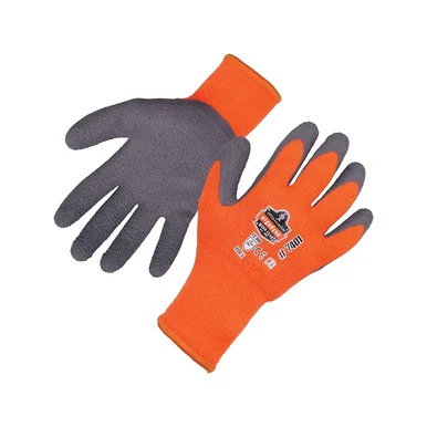 Ergodyne 17626 Proflex 7401 Coated Lightweight Winter Gloves, Orange, 2x-large, Pair