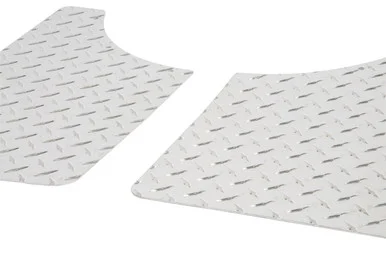 Dee Zee DZ1808TB Texture Black-Tread Mud Flaps