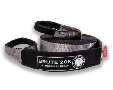Overland Vehicle Systems 19059916 Tow Strap Gray 20lb