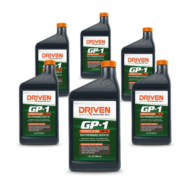Driven Racing Oil 19506 Gp-1 Semi Synthetic 20w-50 Perf Oil