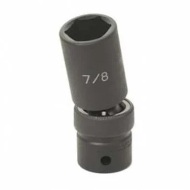 Grey Pneumatic 2010UMD 1/2" Drive X 10mm Deep Universal Socket 6 Point - Black