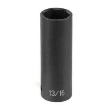 Grey Pneumatic 2024DT 1/2" Drive X 3/4" Extra-thin Wall Deep Socket