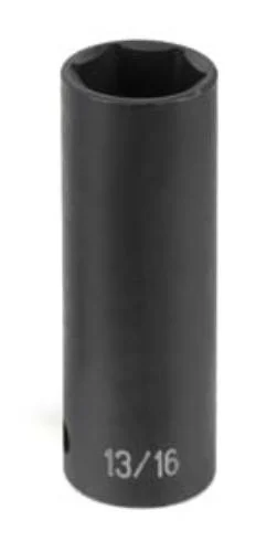 Grey Pneumatic 2026DT 1/2" Drive X 13/16" Extra-thin Wall Deep Socket
