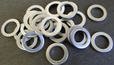 Helix Racing 2052500 Brake Banjo Washers Aluminum - 25 Pack