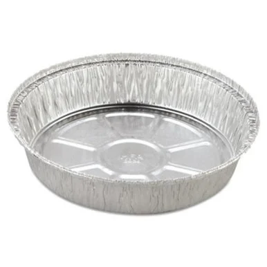 Handi Foil 205830 Round Aluminum Container, 37 Oz, 8 In, 500/carton