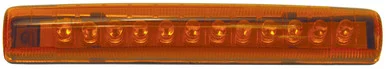 Pacer Performance 12 Diode Single Row LED Light, Amber 20-703
