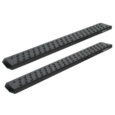 Raptor 21020220BT 6.5" Sawtooth Grip Black Aluminum Running Boards for Ram 1500