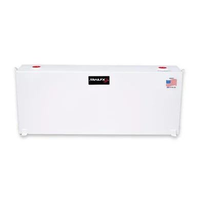 Trailfx 21040SW 37 Gal White Steel Rectangle Tank