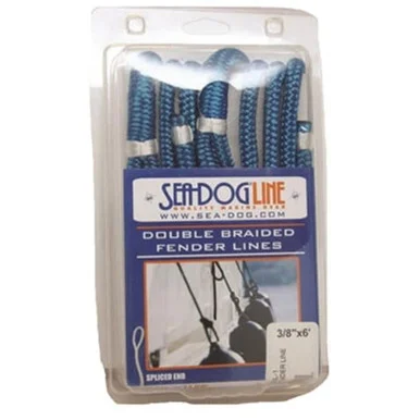 Sea-Dog 302106006BL1 Double Braided Fender Line