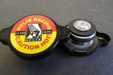 Helix Racing 2121112 Radiator Cap 1.1 Bar Black