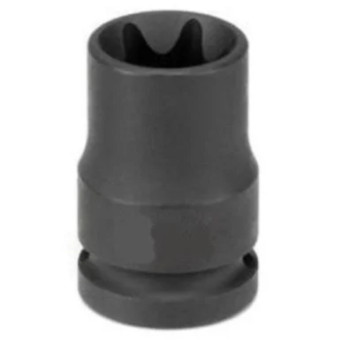 Grey Pneumatic 2122ET 1/2" Drive X E22 External Star Impact Socket