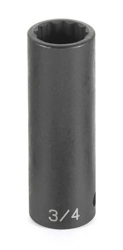 Grey Pneumatic 2128MD 1/2" Drive X 28mm Deep - 12 Point Socket