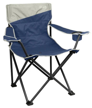 Coleman 2174440 Big & Tall Quad Camping Chair - Skyfall Blue