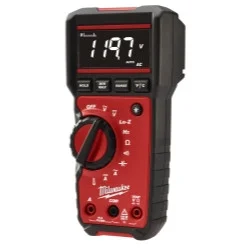 Milwaukee Electric Tools 2217-20 Milwaukee True Rms Digital Heavy Duty Multimeter